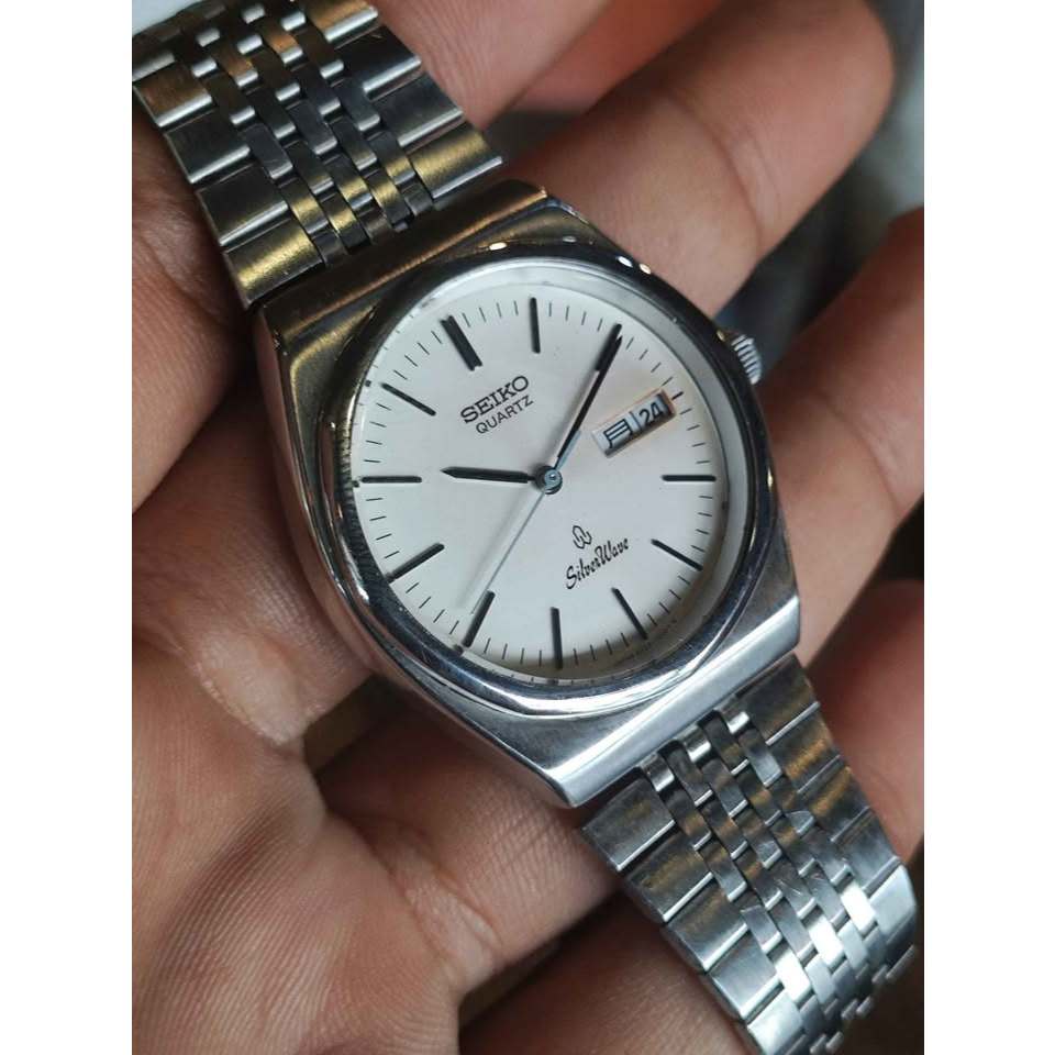 Jam Tangan Vintage Seiko Silverwave Quartz JDM