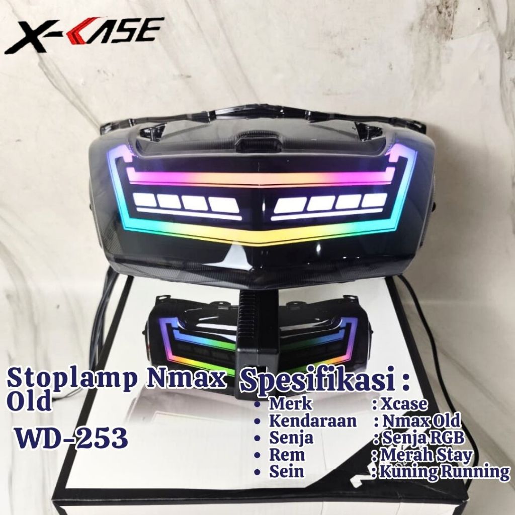 Lampu Stop Nmax Old Lazy Lexus RGB APK 200+ Mode Stoplamp Leji Xcase
