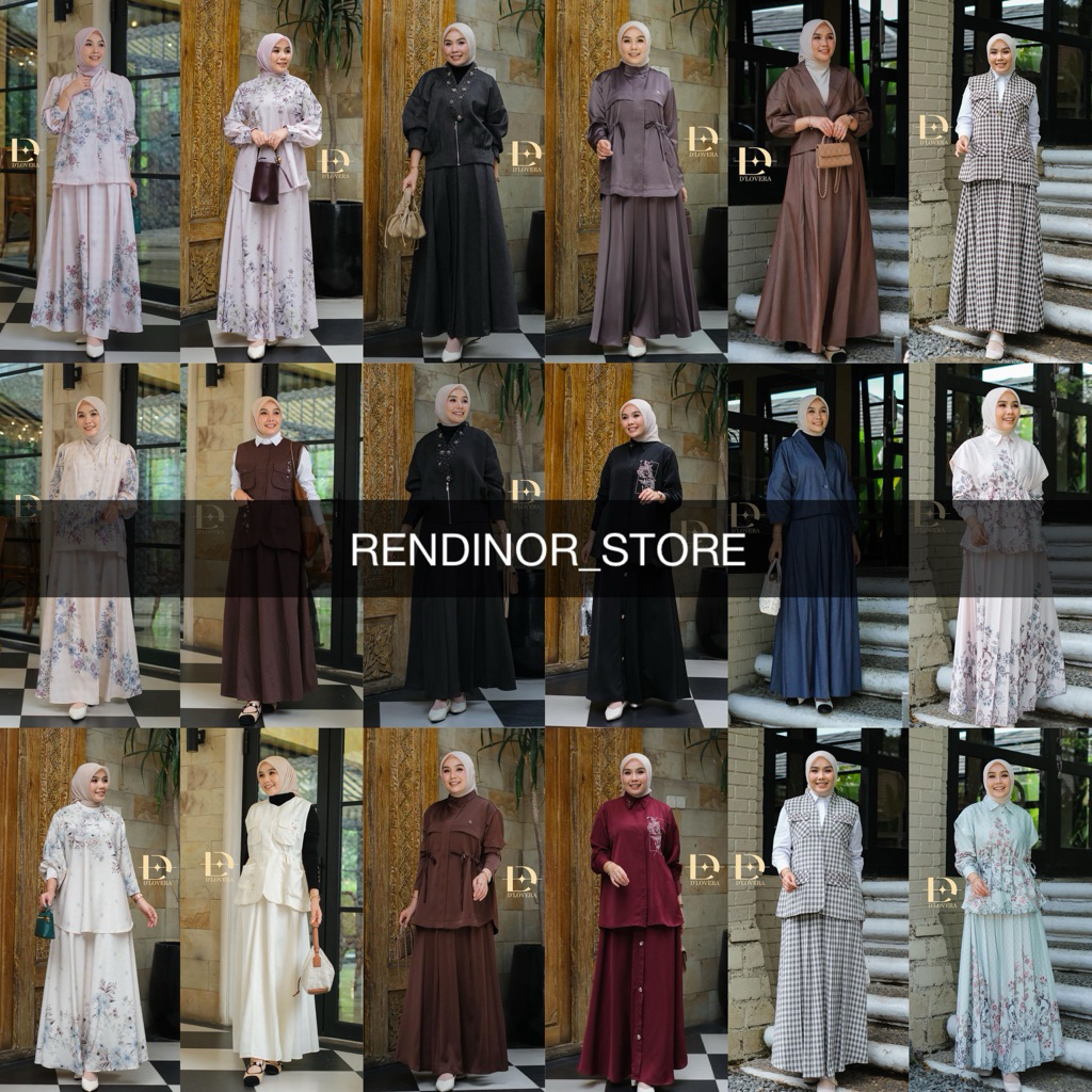 DLOVERA D'LOVERA D LOVERA SET (ATASAN DAN BAWAHAN) BY D'LOVERA BY DLOVERA