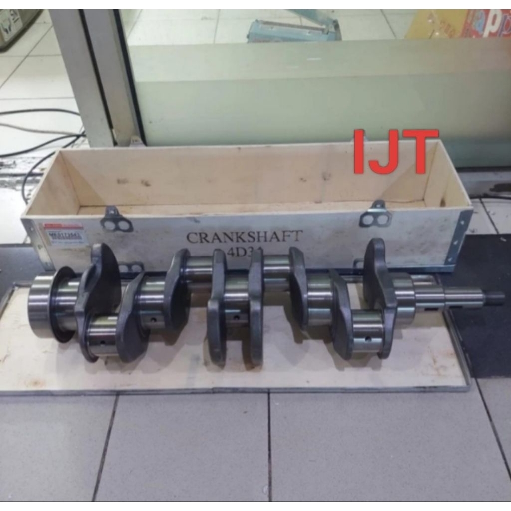 CRANKSHAFT KRUK AS KER AS MITSUBISHI PS120 PS 120 RAGASA 4D34 ORIGINAL