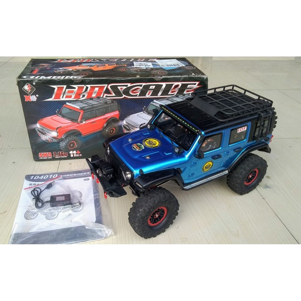 RC RUBICON 1/10 WLTOYS 104010 rtr tinggal gass