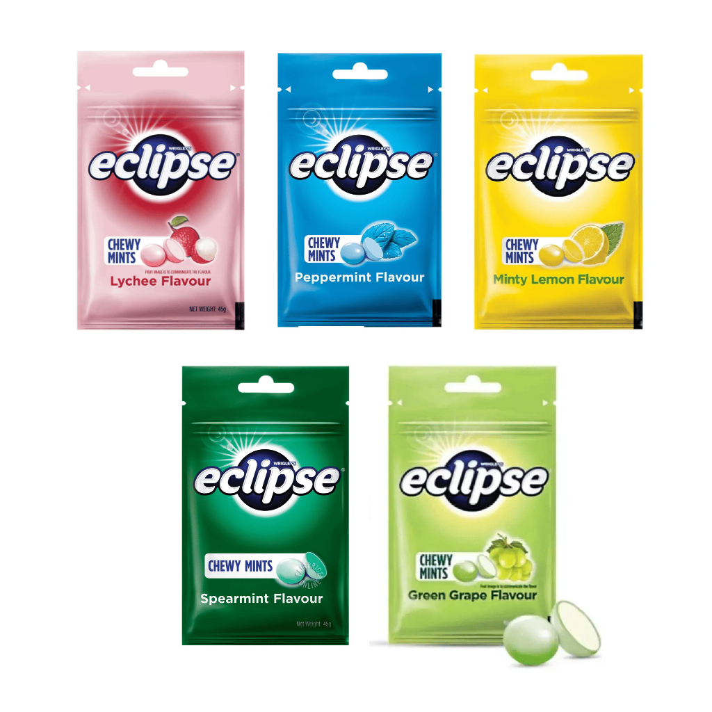 Permen Eclipse Chewy Mints/ Eclipse Mints Candy 45g