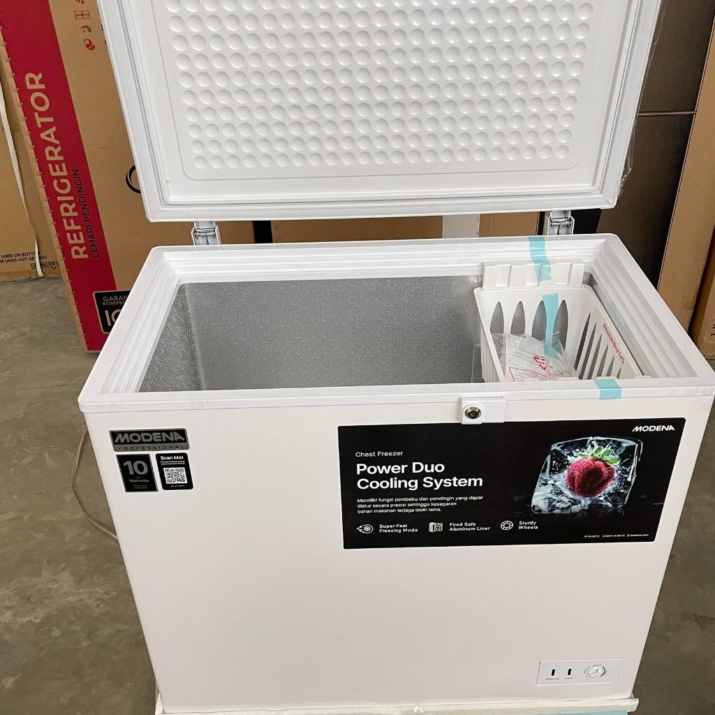 Modena Chest Freezer 210 Liter MD0211MAWH//200LITER