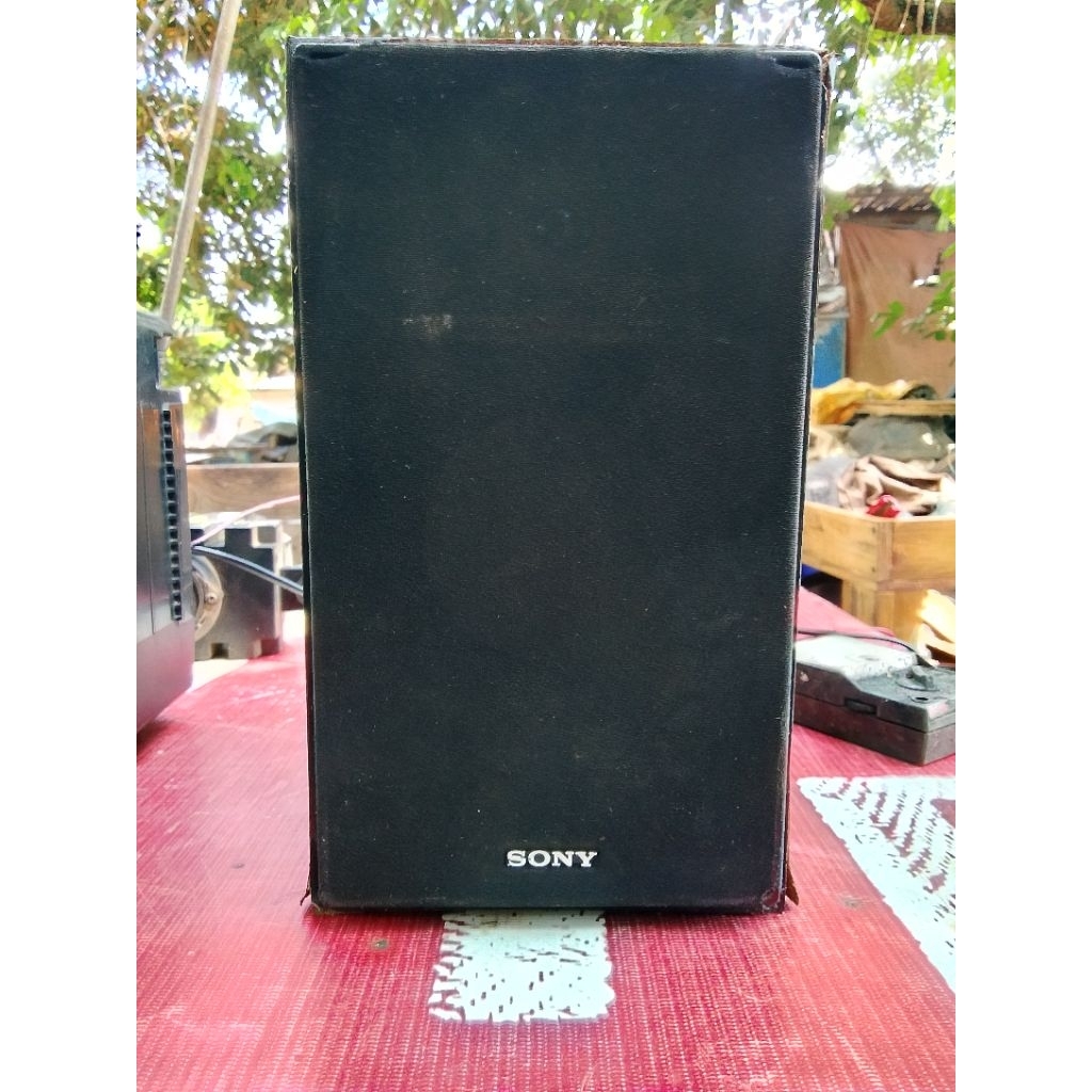 Speaker copotan mini compo Sony 4 inch