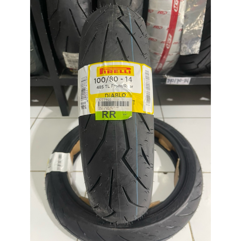 Pirelli Diablo Rosso Sport 100/80-14 Tubeless