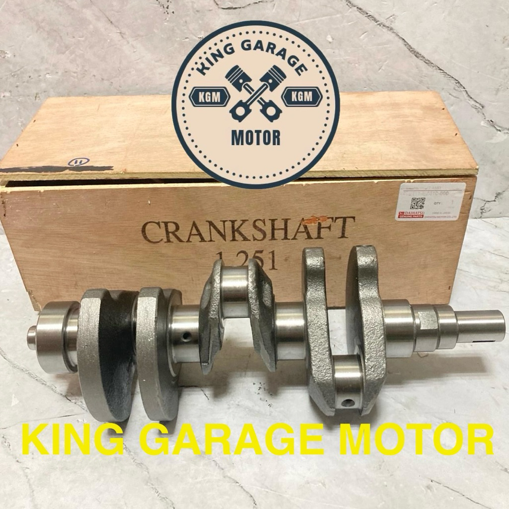 KRUK AS CRANKSHAFT KER AS XENIA 1.0 XENIA 1000CC ORI GARANSI