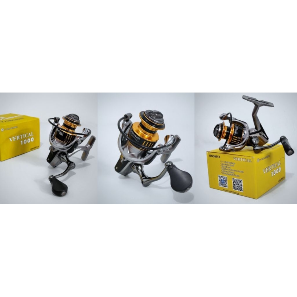 REEL HINOMIYA VERTICAL 1000 POWER HANDLE