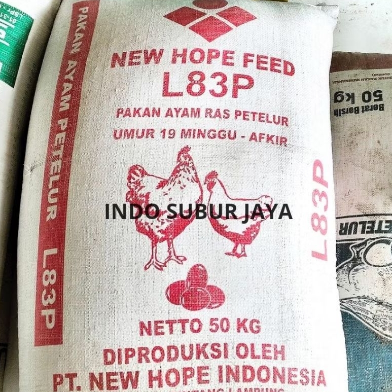 [50 KG] L83P Pakan Pur Ayam Petelur New Hope Feed