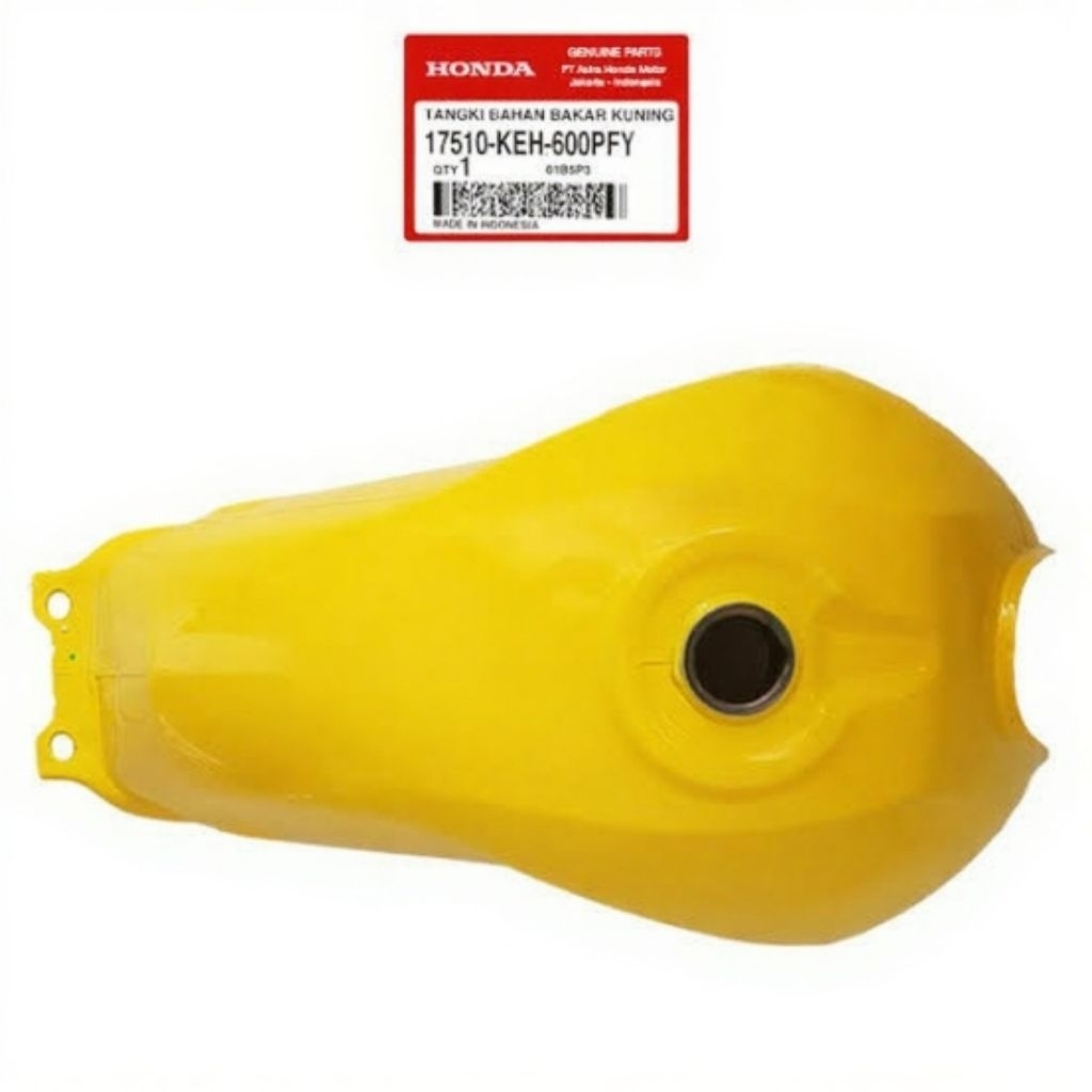 17510KEH600PFY Tangki Motor Honda MEGAPRO Primus Kuning Original AHM