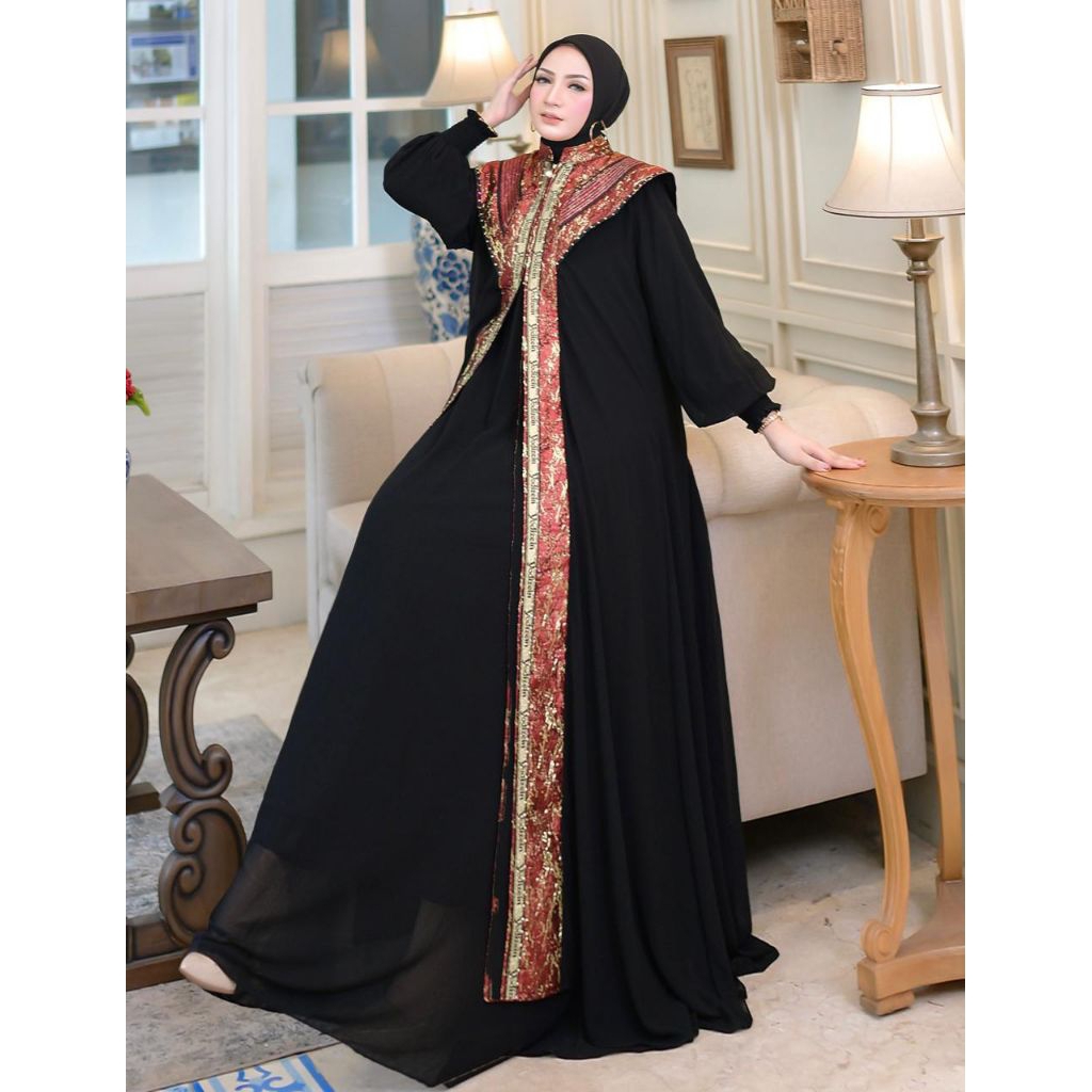 Gamis Syari Kekinian Cleopatra Series By Yodizen / Gamis Syari Premium / Gamis Syari Cantik