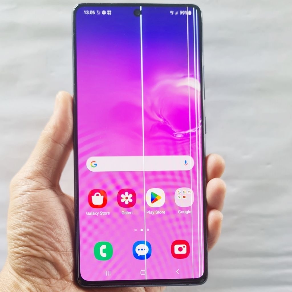 Handphone Hp Samsung Galaxy S10 Lite Second 8/128 NFC Eks Resmi Sein Mulus Original