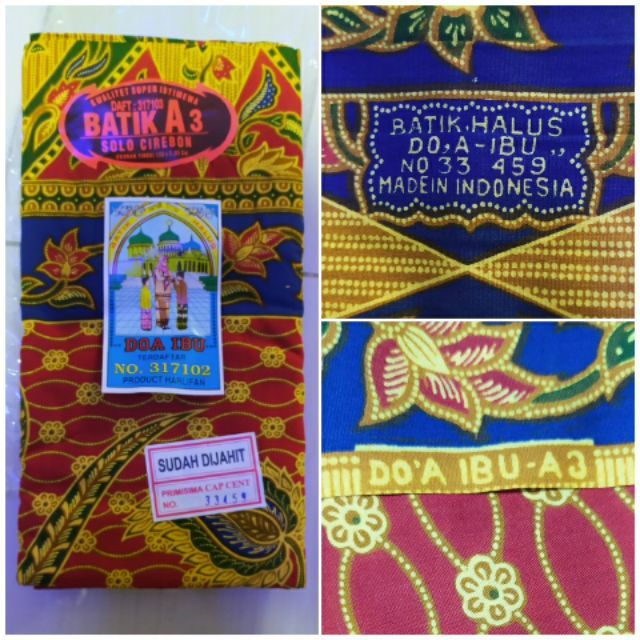 KAIN SARUNG BATIK WANITA / KAIN SARUNG DOA IBU