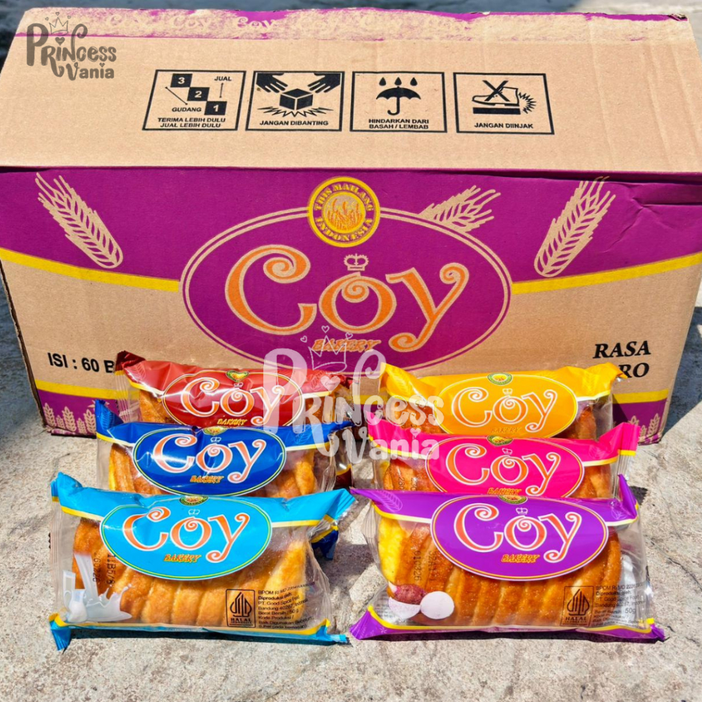 GROSIR COY BAKERY ROTI ISI ANEKA RASA 1 DUS ISI 60 BISA MIX RASA