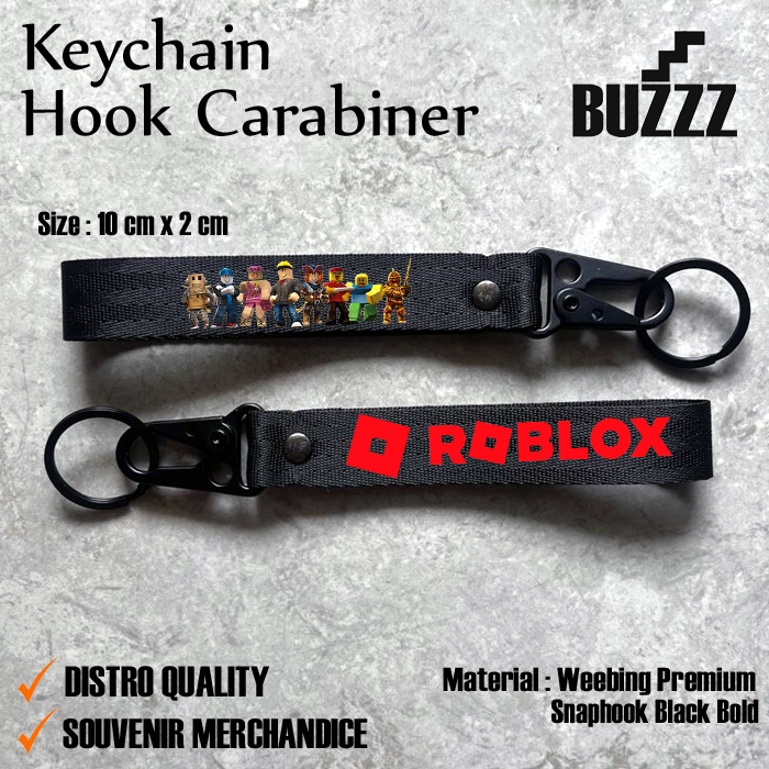 KUNCI ROBLOX - KARABINER ROBLOX - GANTUNGAN KUNCI ROBLOX - PENGAIT CANTOLAN ROBLOX