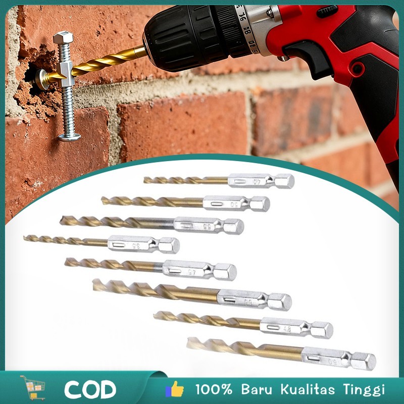Isi 13 Mata Bor Besi Baja Mata Bor Hss Mata Bor Besi Baja Original Mata Bor Besi Asli Baja