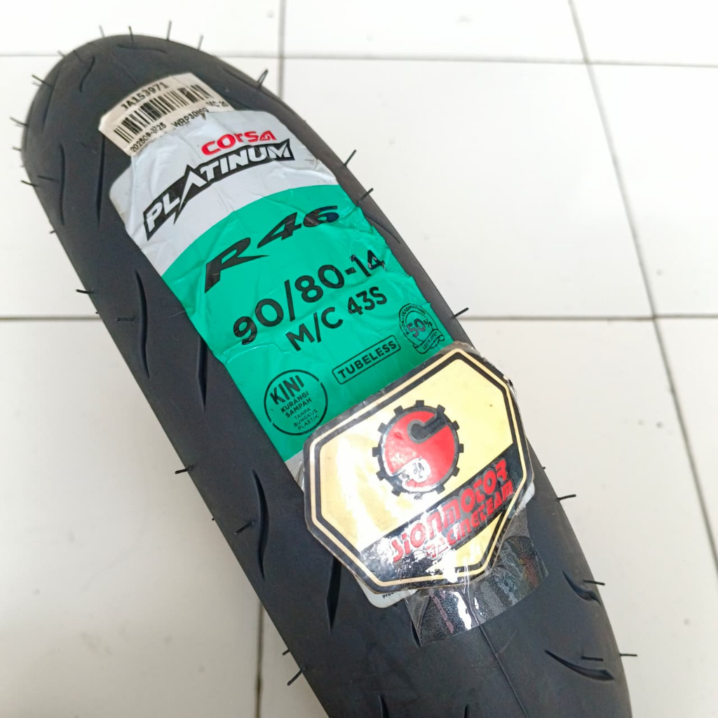 Ban Luar Motor Matic Corsa Platinum R46 90/80-14 Tubeless