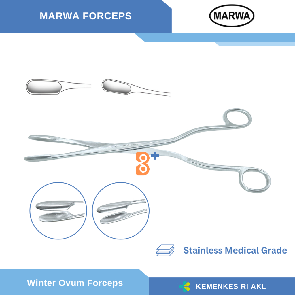 Winter Placenta and Ovum Forcep