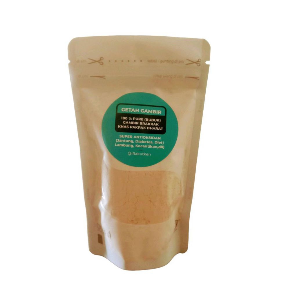 Obat Herbal Alami Diabetes/Gula Darah Gambir Bubuk (uncaria roxb)