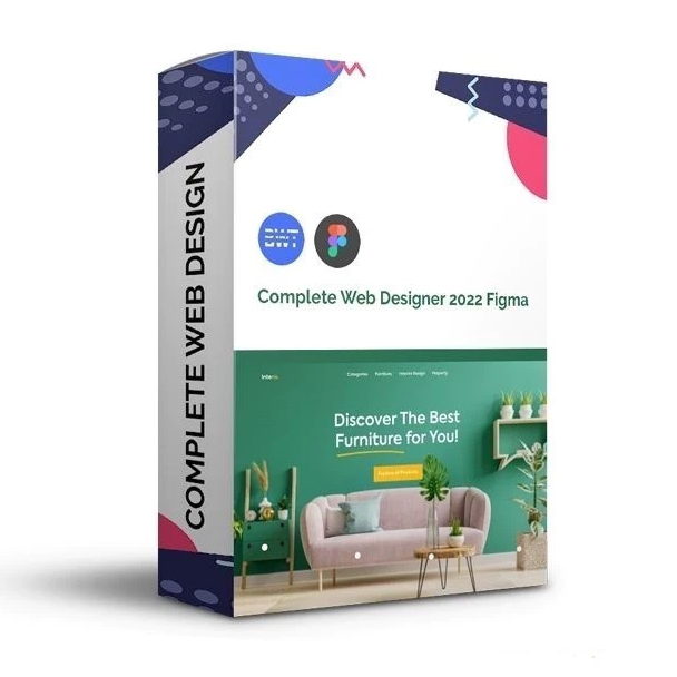 Complete Web Designer Figma - Belajar Fitur Fitur dan Pembuatan UI Component pada Figma