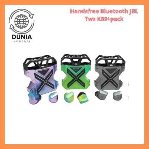 Handsfree Bluetooth  tws k89 + p/handsfree bluetooth tws k89 plus pack/earphone gaming bluetooth