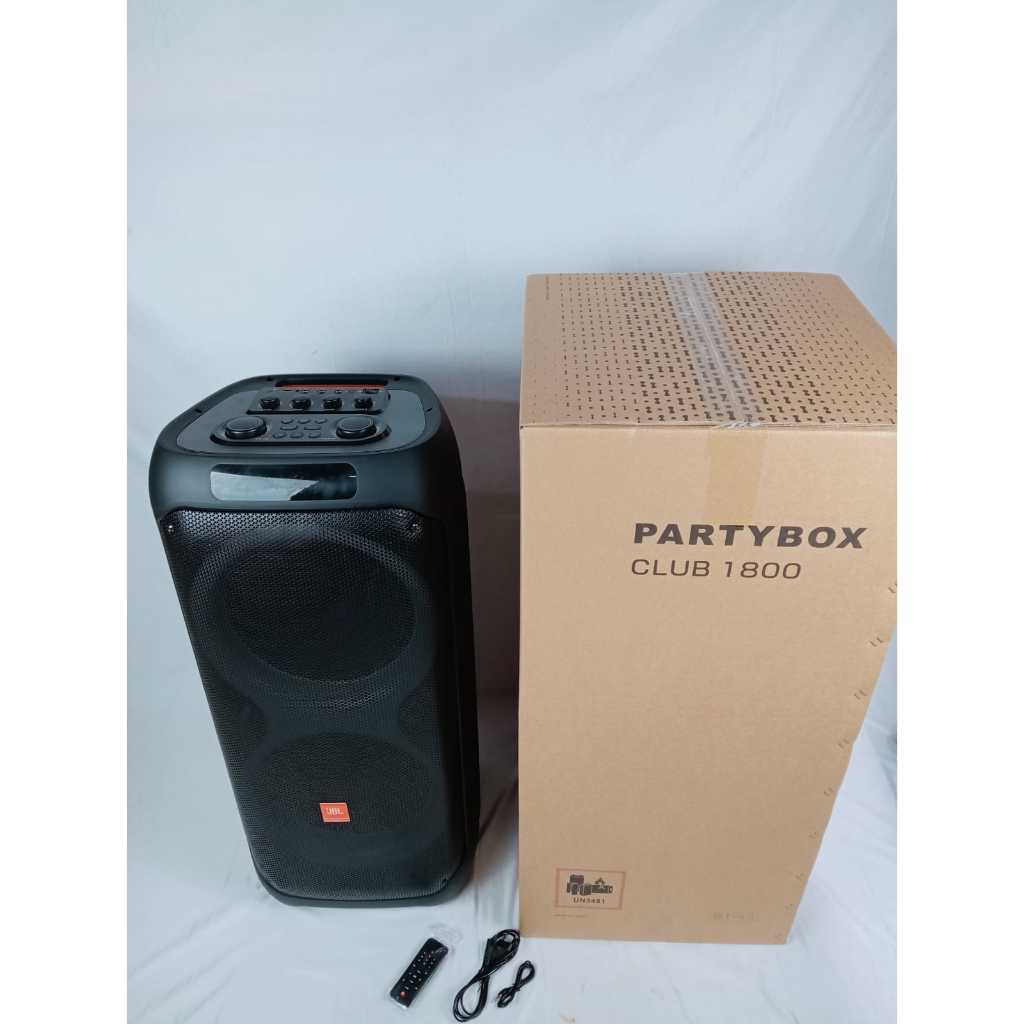 SPEAKER JBL PARTYBOX / PARTY BOX CLUB 1800 / CLUB1800 – SPEAKER PORTABLE BLUETOOTH