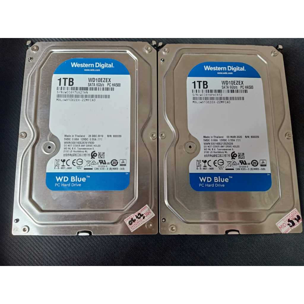 Hardisk External SATA WD BLUE WD10EZEX 1TB Second