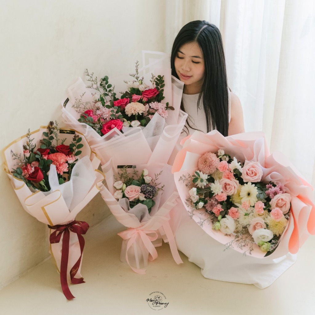 ROSE / MIX FRESH FLOWER SPECIAL MOTHER'S DAY - BUKET BUNGA MOTHERS DAY BUNGA HARI IBU FLOWER BUCKET 