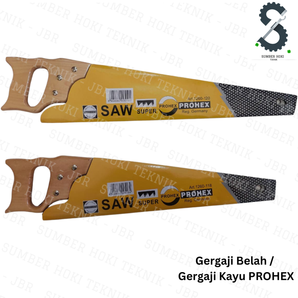 Gergaji Tangan PROHEX / Gergaji Kayu - Gergaji Belah Prohex - Gergaji 18 inch / Gergaji 20 Inch PROH