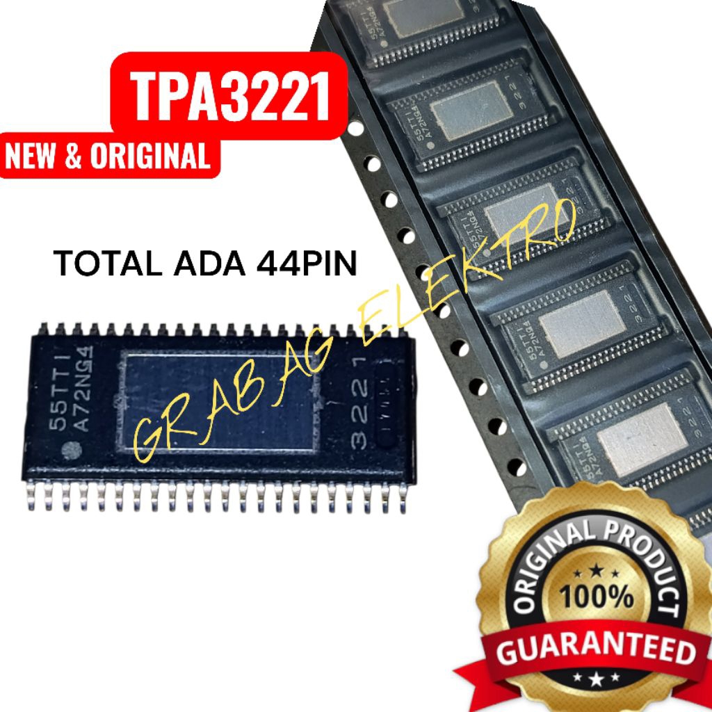 TPA3221 TPA3221 IC TPA3221 SOP44 NEW & ORIGINAL