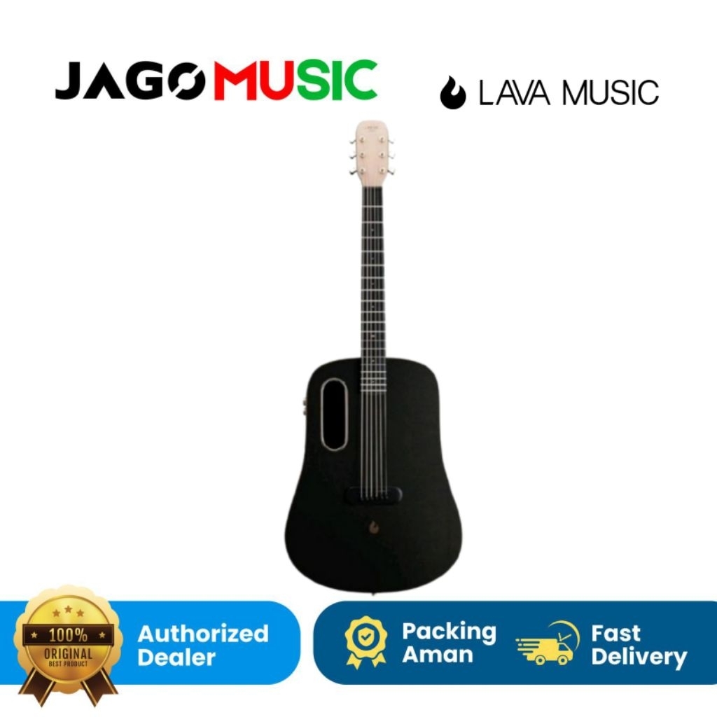 Promo Disc 20% Gitar Lava Me Pro Freeboost Smart Guitar Lava Me Pro - black gold