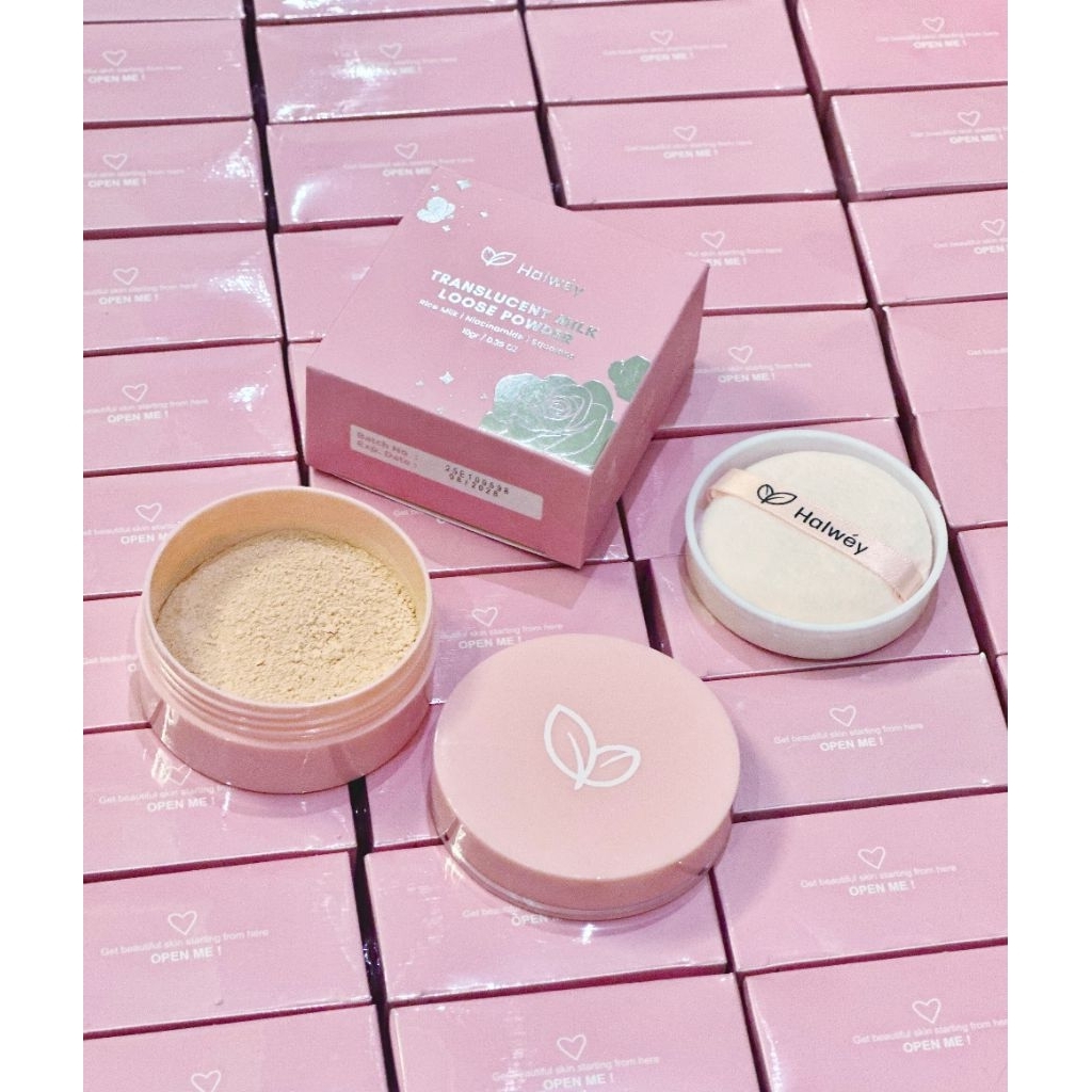 Milk loose Powder Halwey || Bedak Tabur
