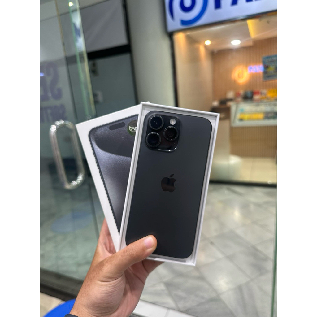 Second iphone 15 Pro max 512 ex ibox kondisi mulus terawat