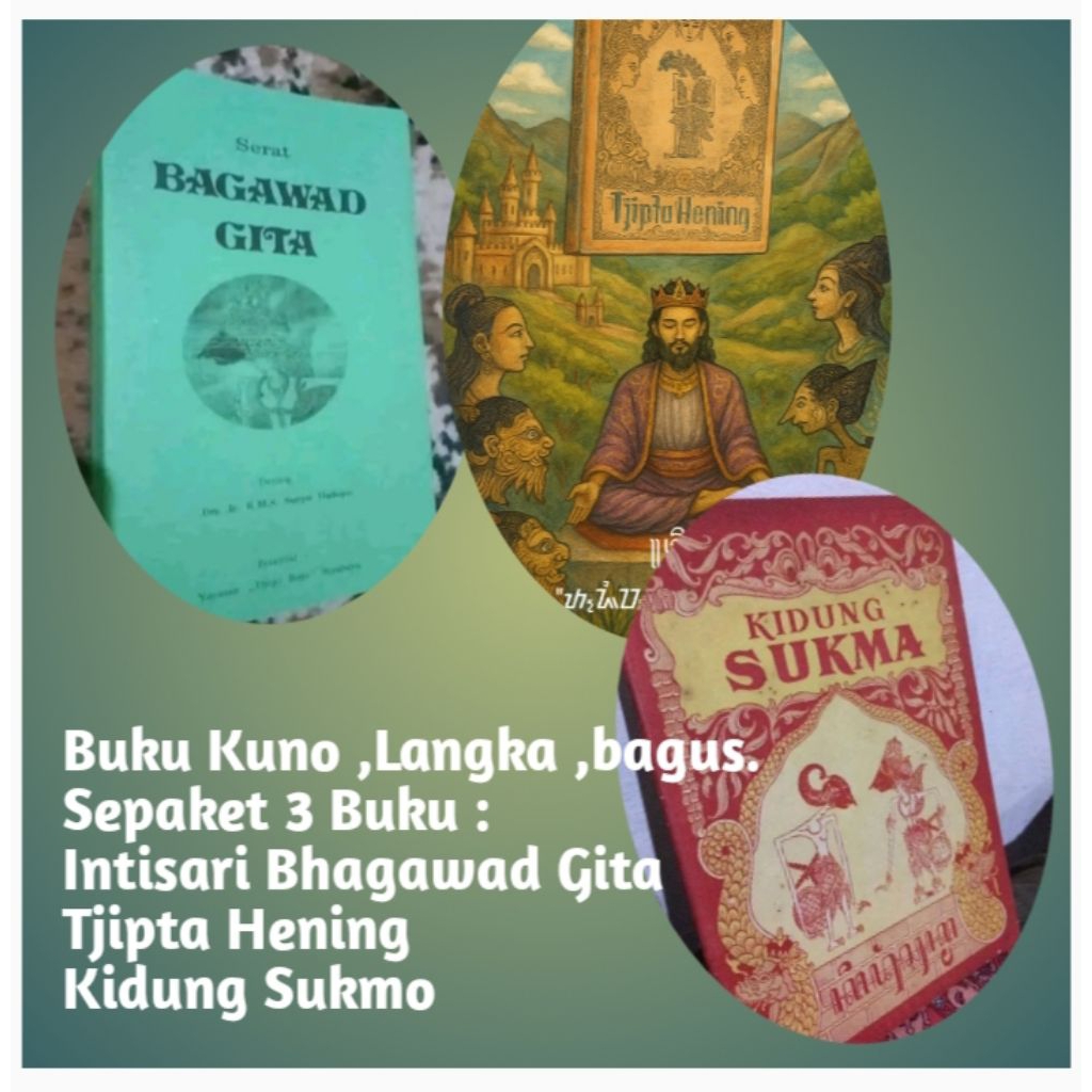 Kidung Sukma,Bhagawad Gita,Tjipta hening