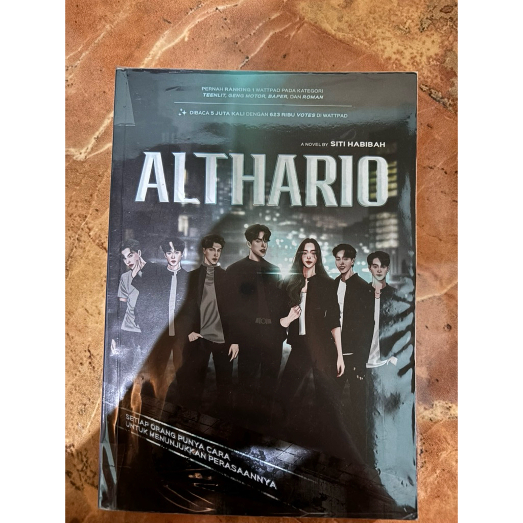 PRELOVED NOVEL ALTHARIO ORI 100%