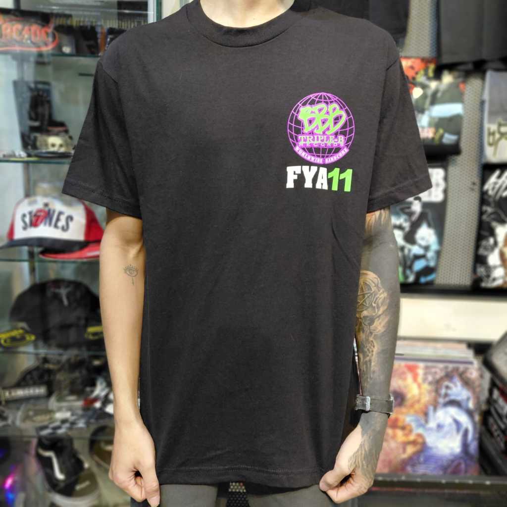 T Shirt Band Official TRIPLE B RECORDS - FYA ROSTER (BLACK) Original