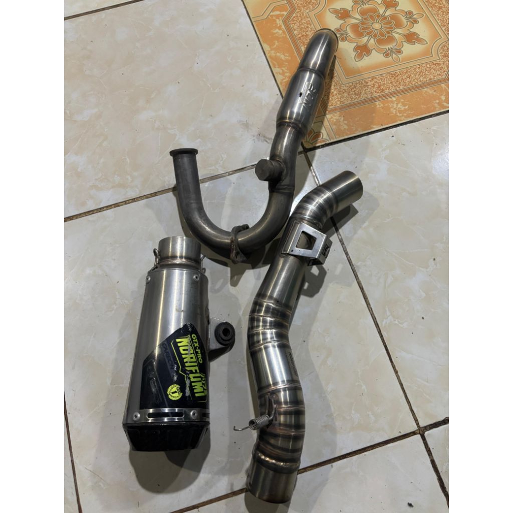 knalpot gtx pro wr155 kaliper rcb