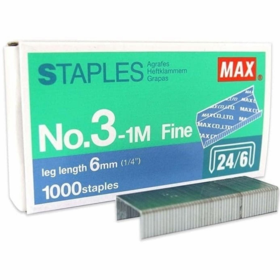 ISI STAPLES BESAR MAX STAPLER NO 3