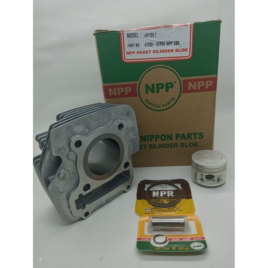 CYLINDER BLOK SEHER KOMPLIT  JUPITER Z, JUPITER Z BURHAN,VEGA R LAMA,VEGA R NEW MEREK NPP