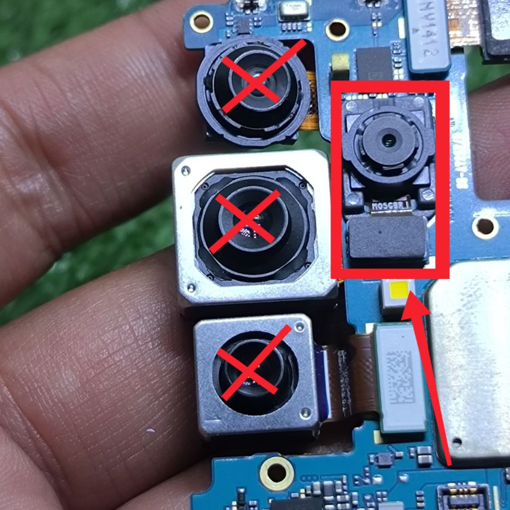 Kamera Belakang Makro Samsung A72 - Macro Camera Ori Copotan