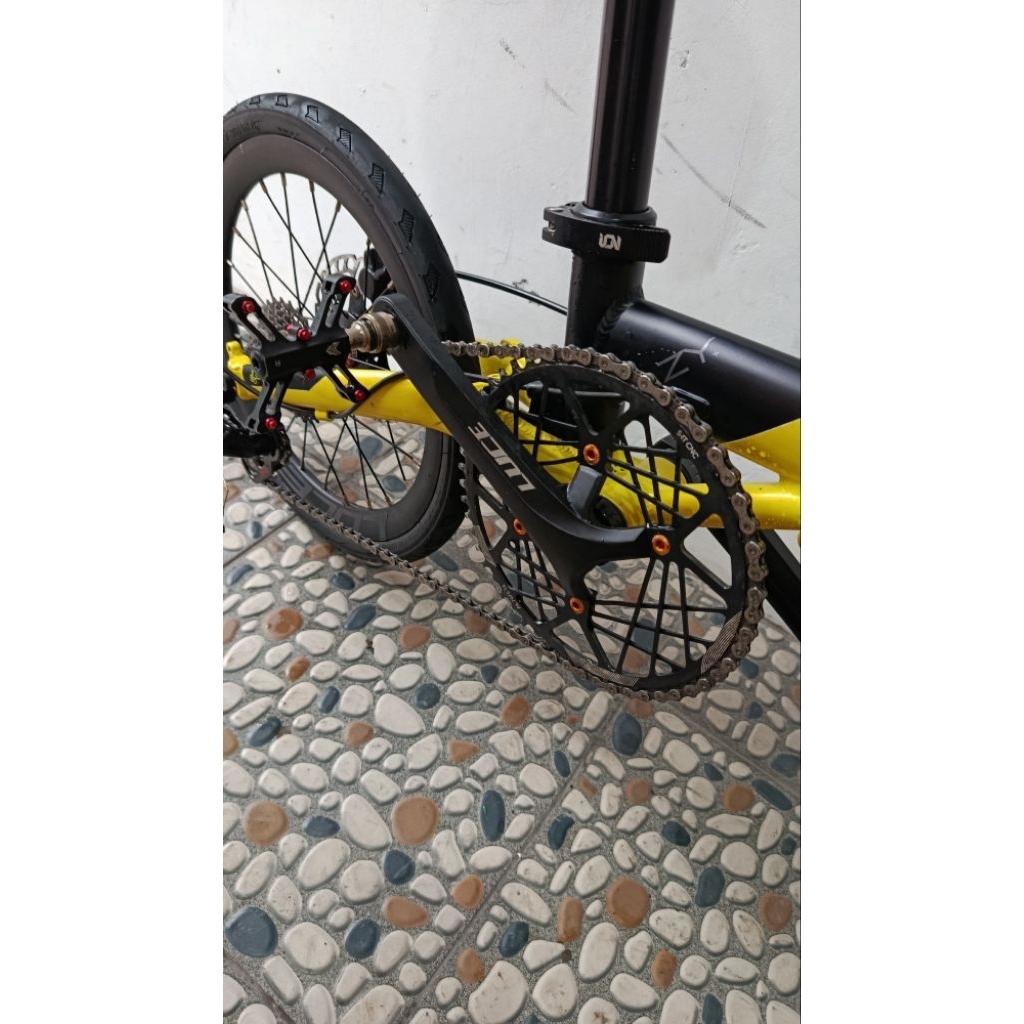 sepeda lipat camp hazy 16+ speed 11