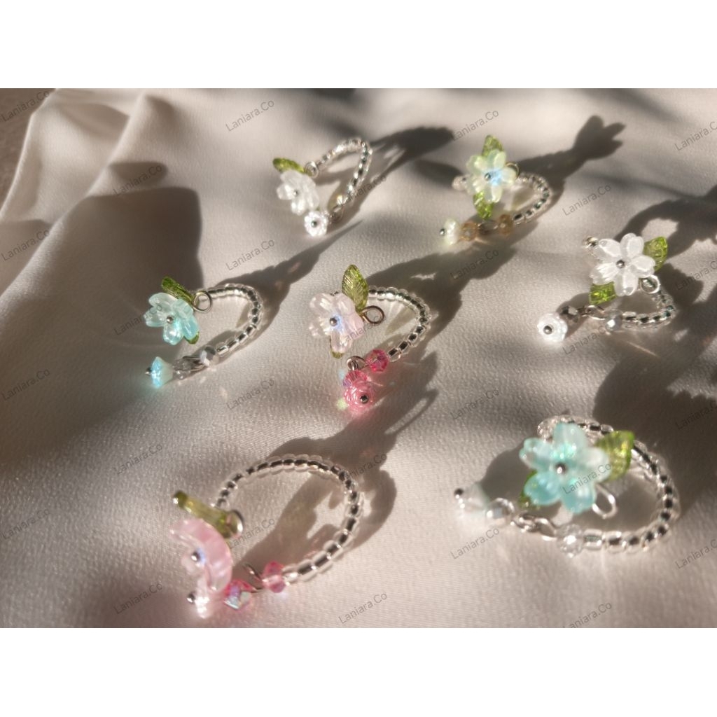 Maera Ring / Floral Ring / Aesthetic Ring / adjustable ring