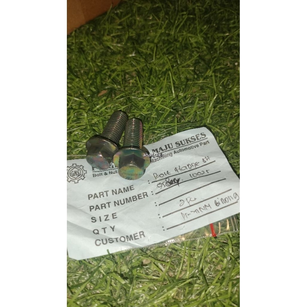 baut knalpot rx king peredam original nos