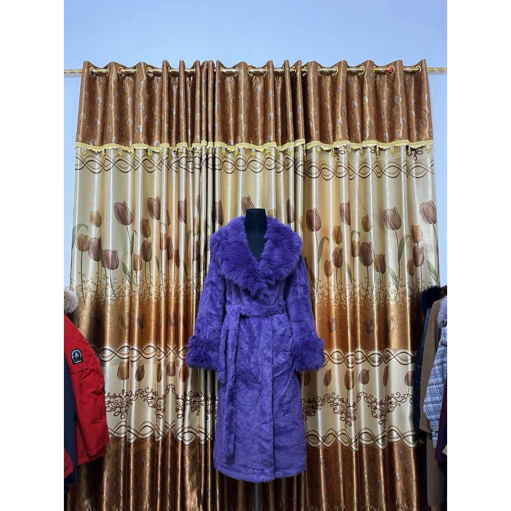 coat winter bulu wanita