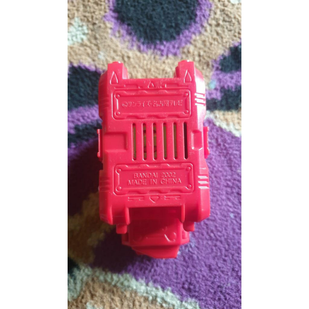 crush gear chasis sasis vt merah bandai