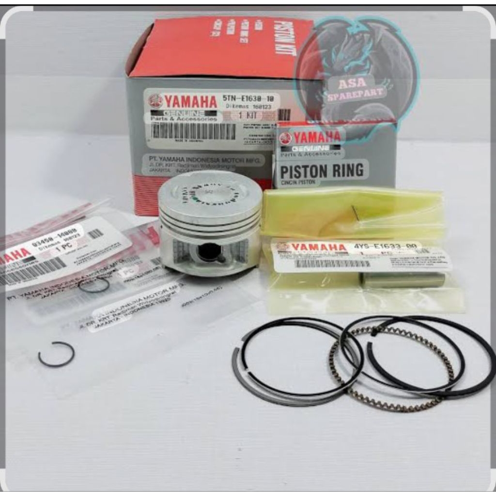 Seher/ Piston Kit Jupiter Z. Size 50. Kode Part; 5TN-E1630-10.