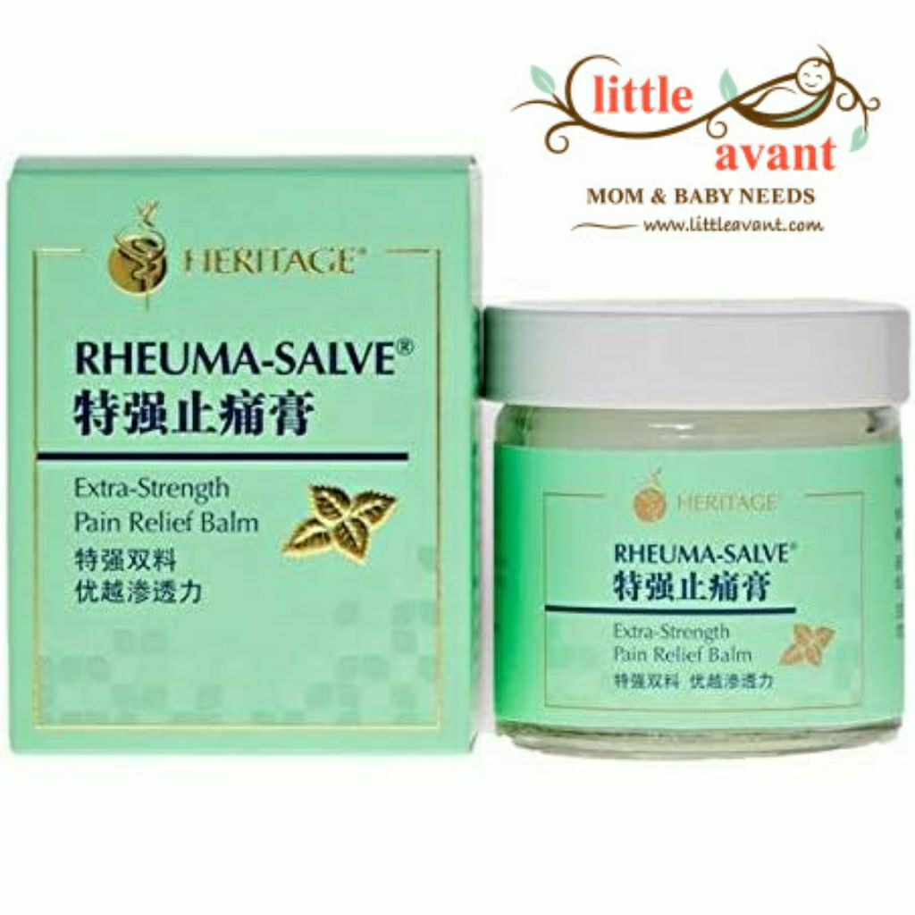 Heritage Rheuma-Salve Balm 50 Gr Box 50Gr Balsem Singapore