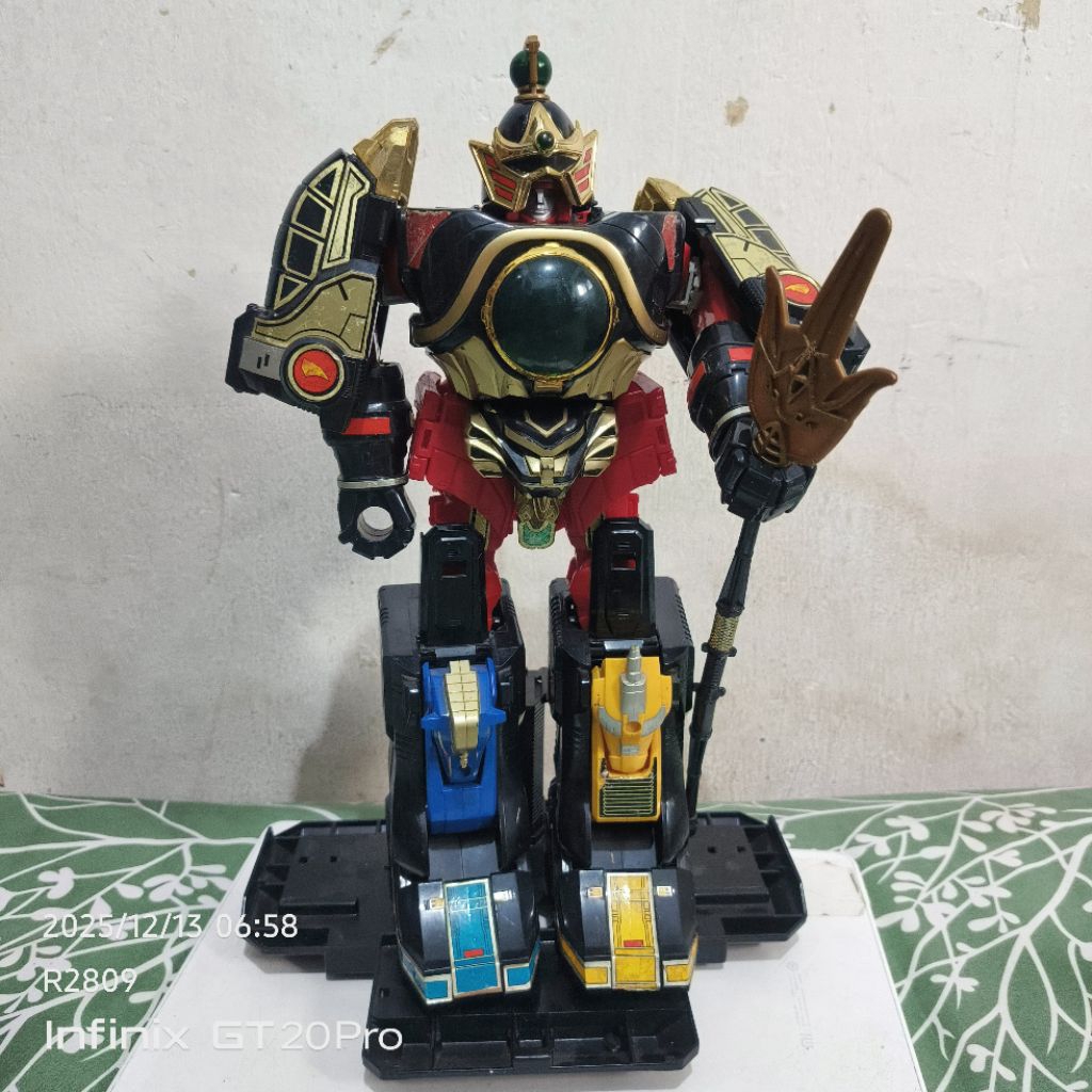 Dx Thunder Megazord Bandai 1994
