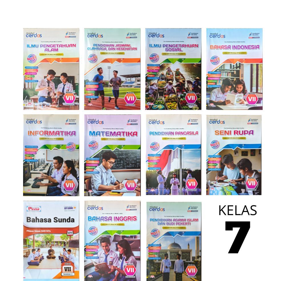 Lks Cerdas Kelas 7 SMP Semester 2 Murah Baru