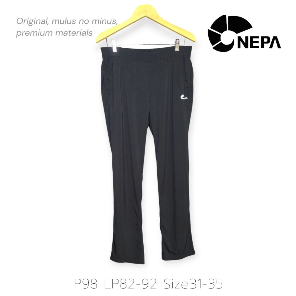 NEPA Active Italy Celana Training Quick Dry Outdoor Tracking Hiking Olahraga size 31 32 33 34 Origin