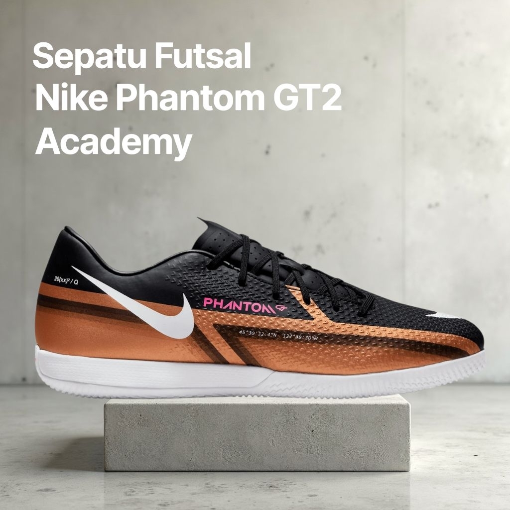 Sepatu Futsal Nike Phantom Gt2 Academy IC Original - Size 42